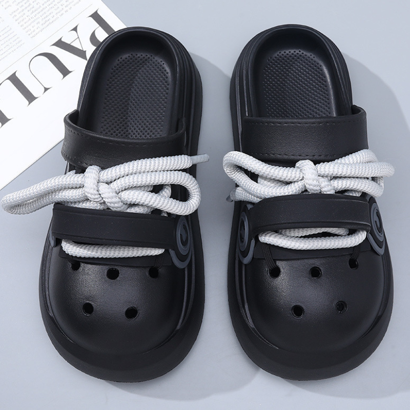 Zuecos con cordones Drifter