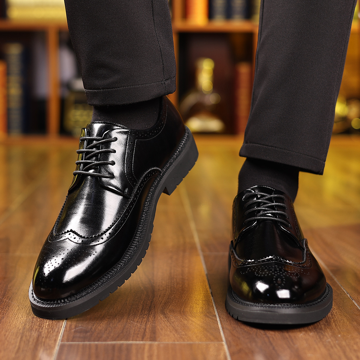 Zapatos de vestir de cuero Bristol Brogue