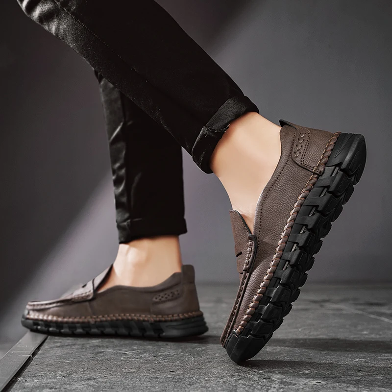Mocasines Savona de piel auténtica