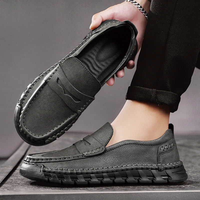 Mocasines Savona de piel auténtica