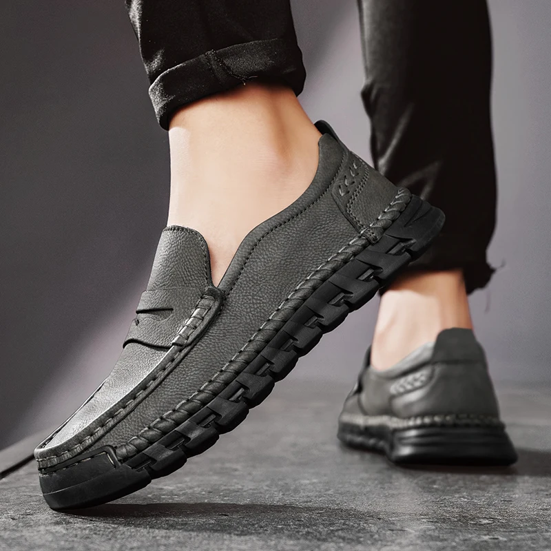 Mocasines Savona de piel auténtica