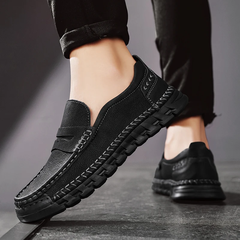 Mocasines Savona de piel auténtica
