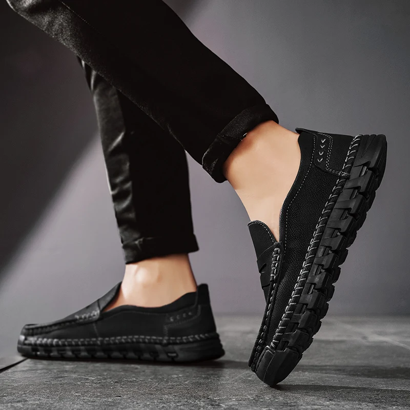 Mocasines Savona de piel auténtica