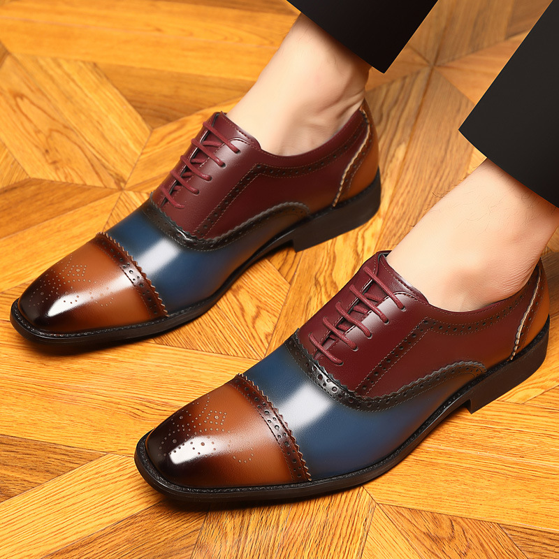 Zapatos de vestir brogue de cuero Kensington