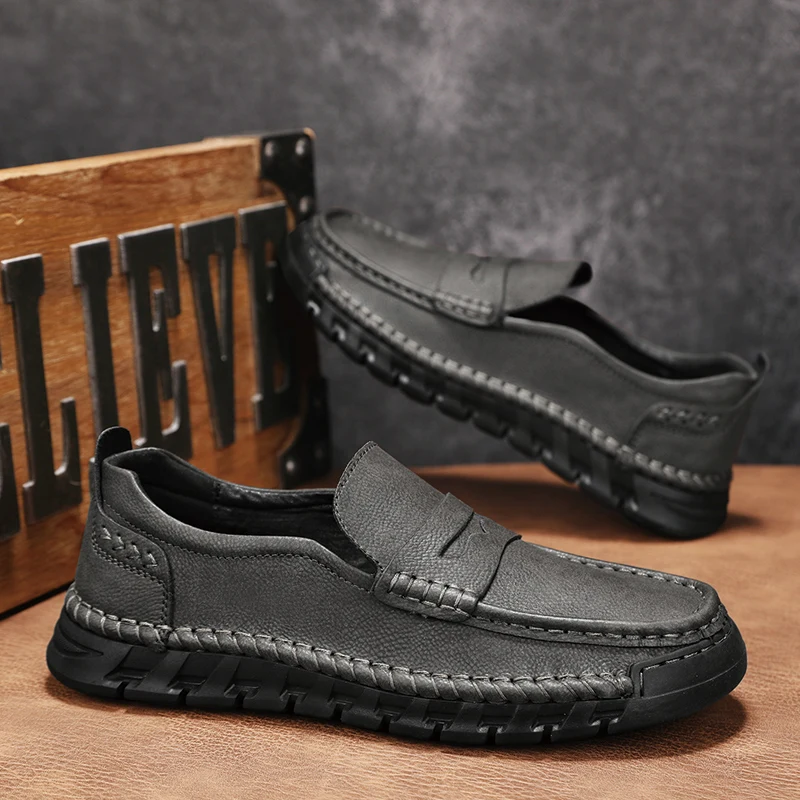 Mocasines Savona de piel auténtica