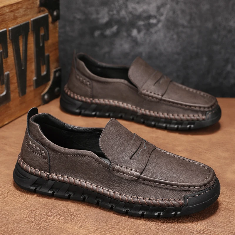 Mocasines Savona de piel auténtica