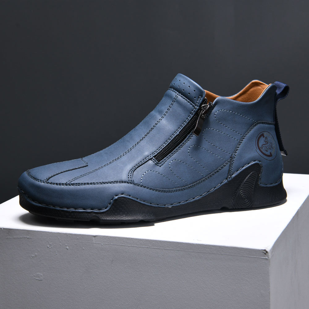 Zapatos de piel auténtica Romano