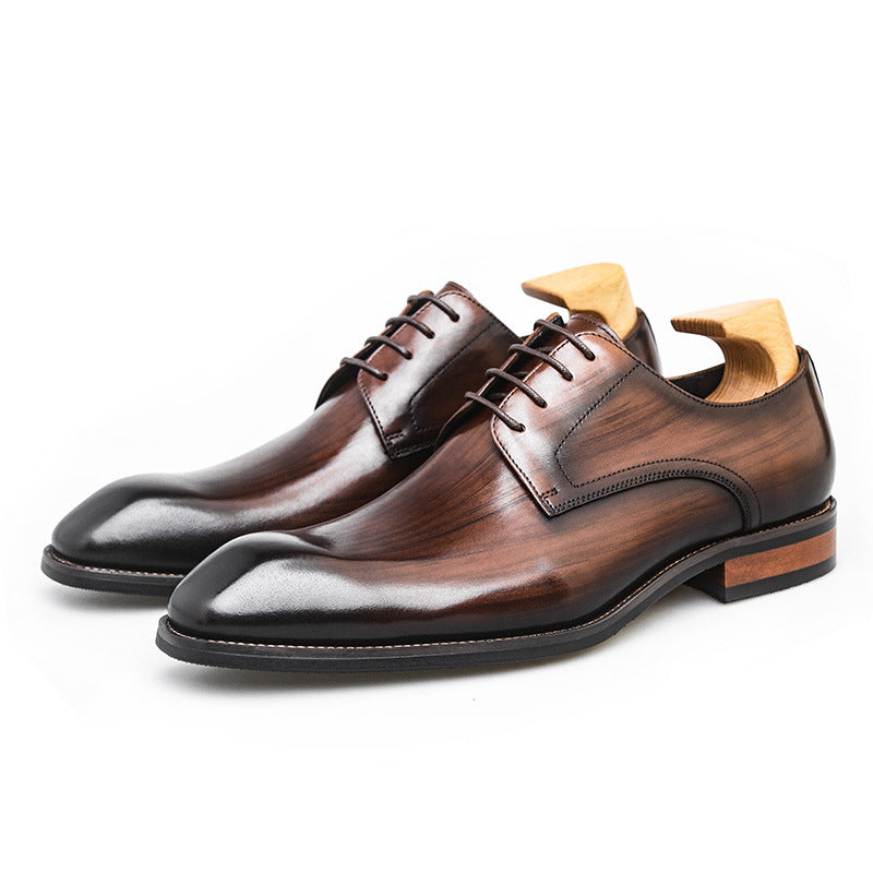 Zapatos Oxford de piel auténtica Hudson