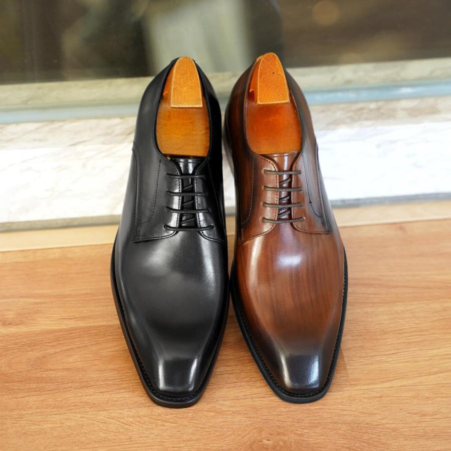 Zapatos Oxford de piel auténtica Hudson