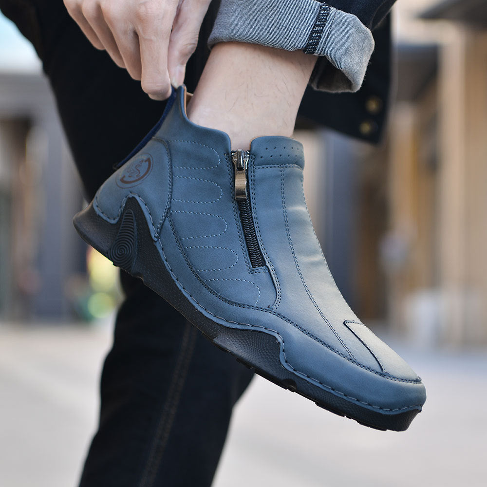 Zapatos de piel auténtica Romano