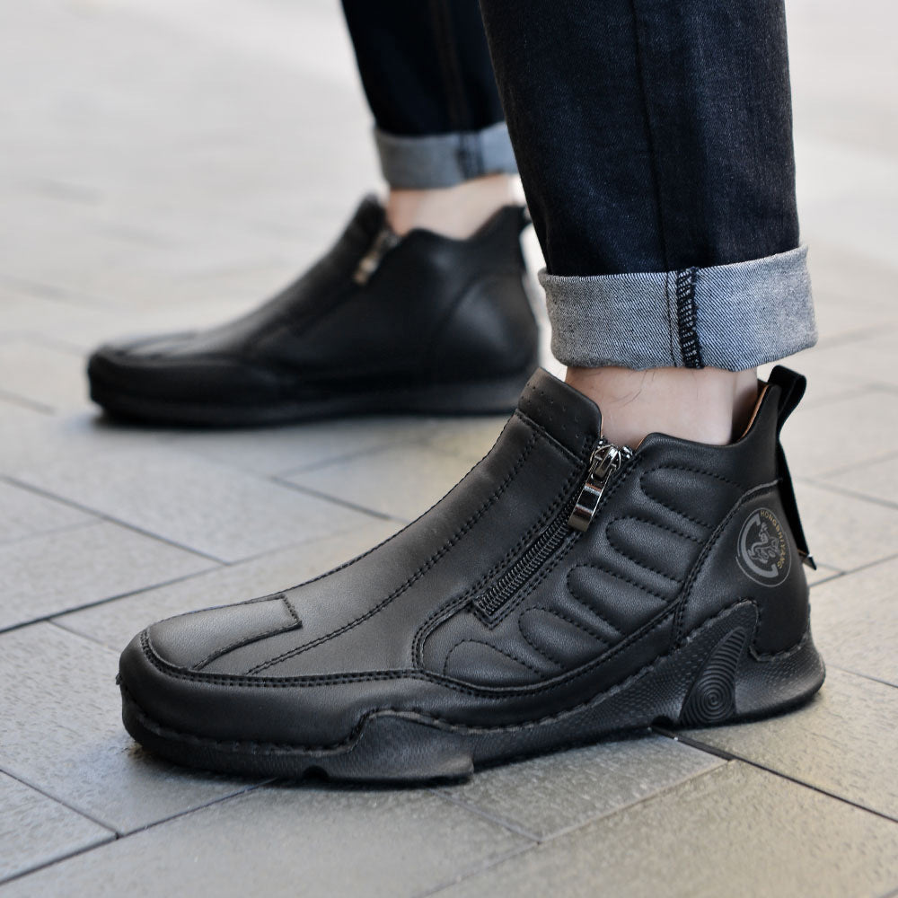 Zapatos de piel auténtica Romano