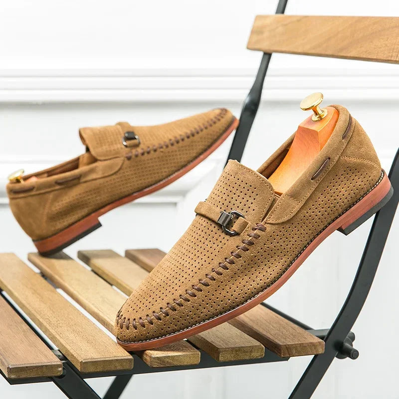 Zapatos de piel auténtica Giovanni Bellini