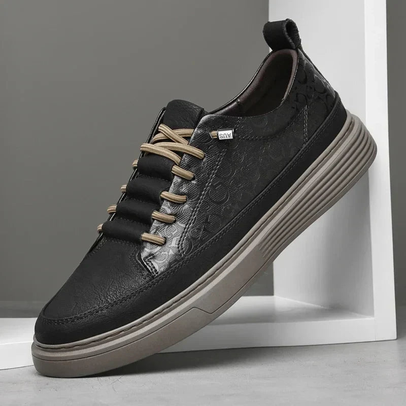 Zapatillas de cuero italiano Giovanni