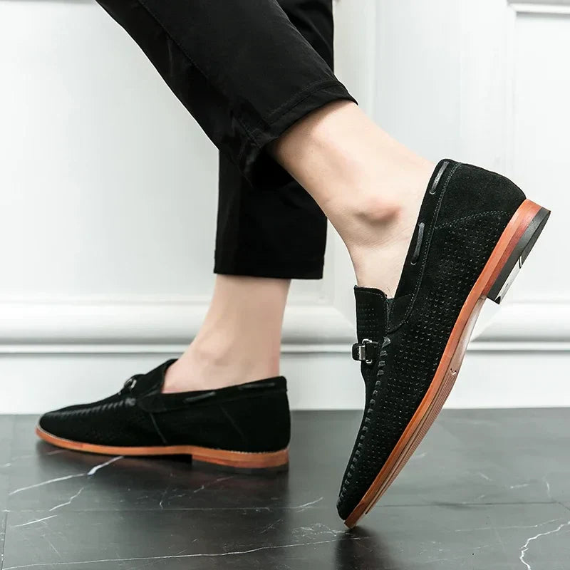 Zapatos de piel auténtica Giovanni Bellini