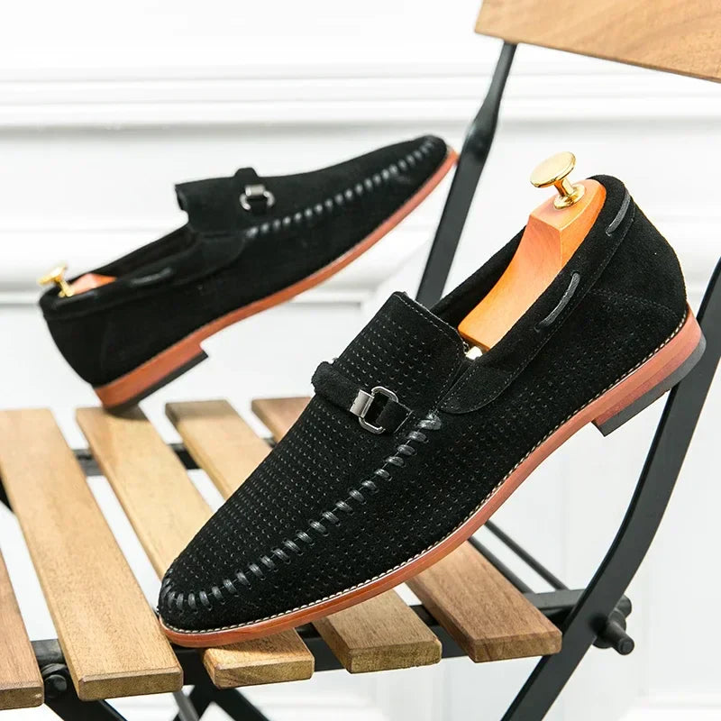 Zapatos de piel auténtica Giovanni Bellini
