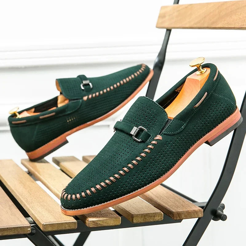 Zapatos de piel auténtica Giovanni Bellini