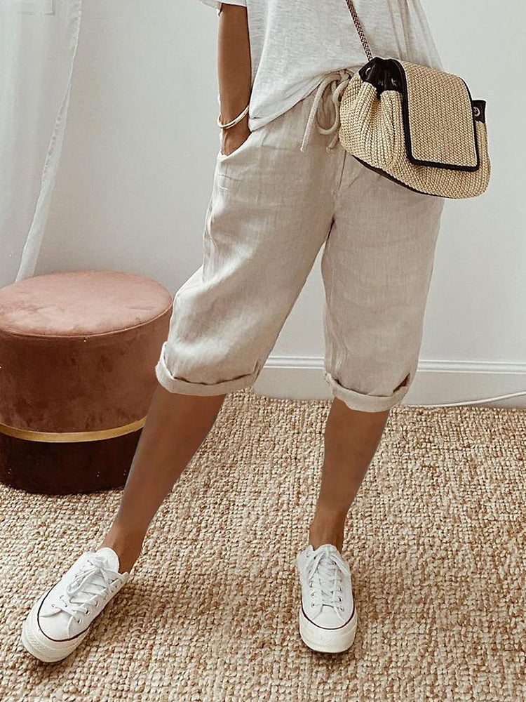 EVA | Pantalones cortos de algodón