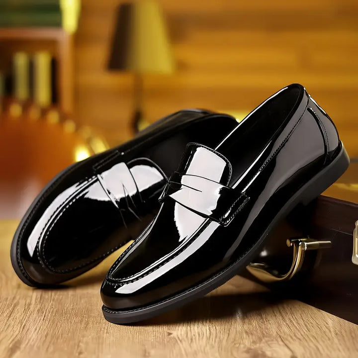 Belvedere Patent Leather Loafers