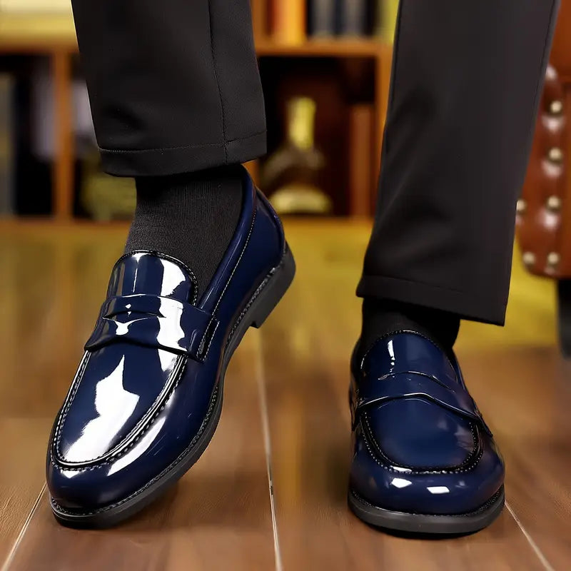 Belvedere Patent Leather Loafers