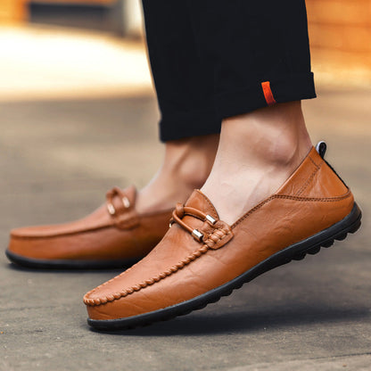 Mocasines de piel auténtica Cambridge