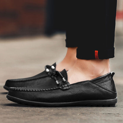 Mocasines de piel auténtica Cambridge
