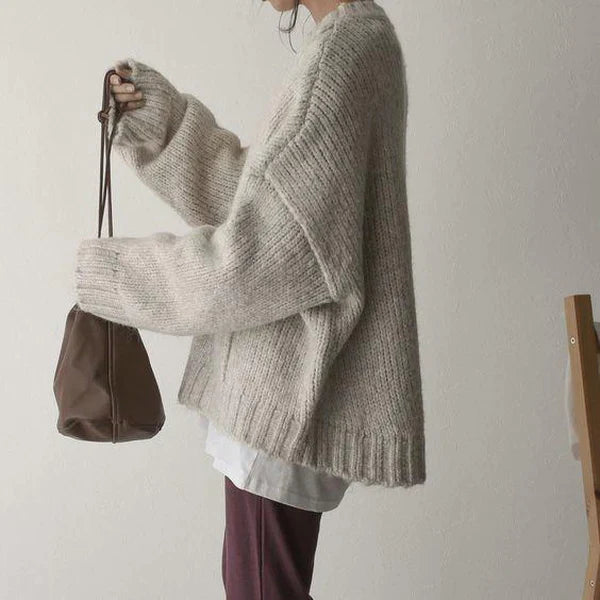 Jett Comfy oversized sweater with pocket