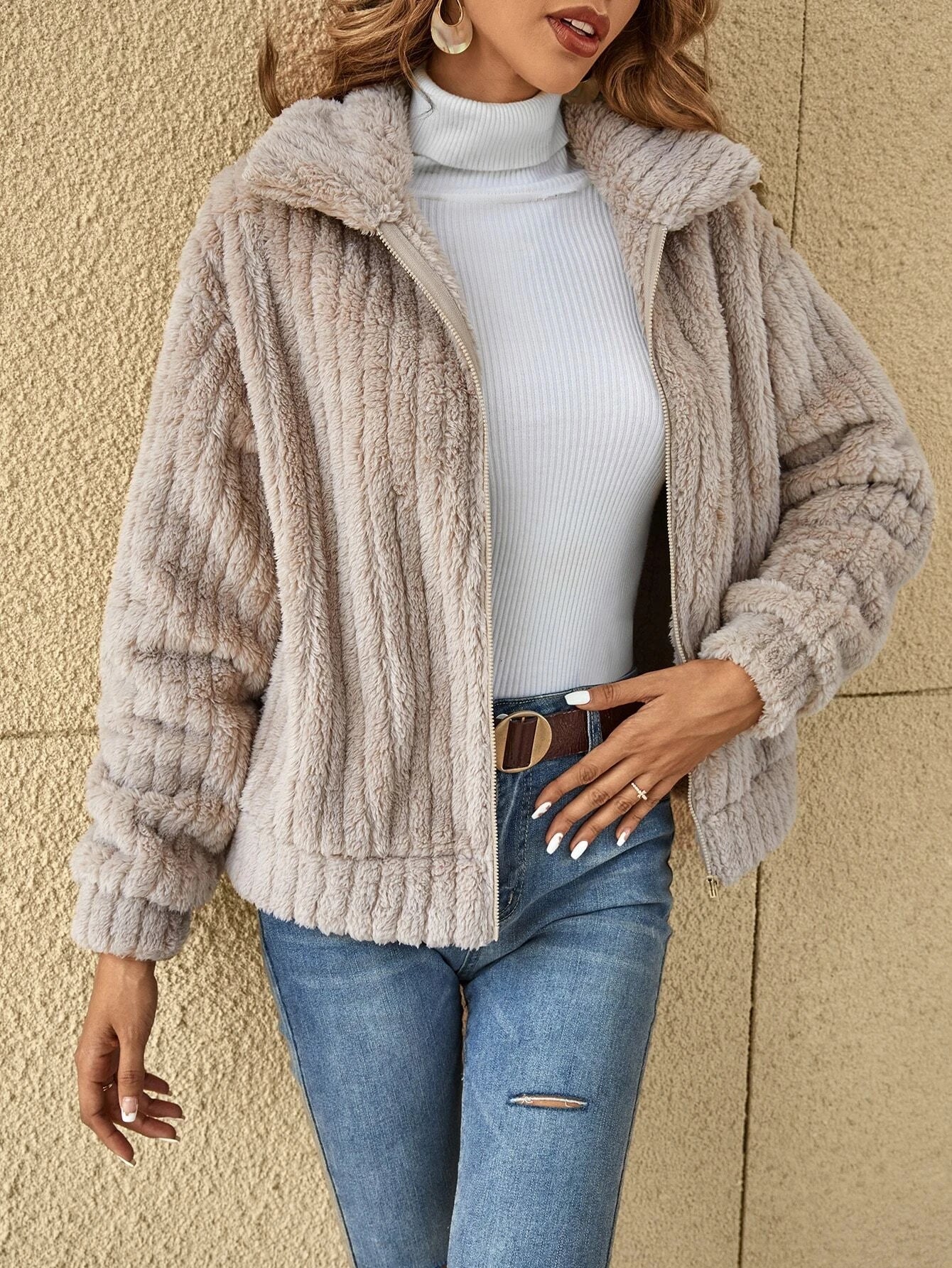 Nora - Women's Cozy Fleece Jacket