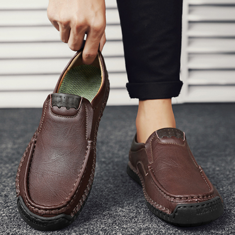Zapatos de cuero genuino Bradford