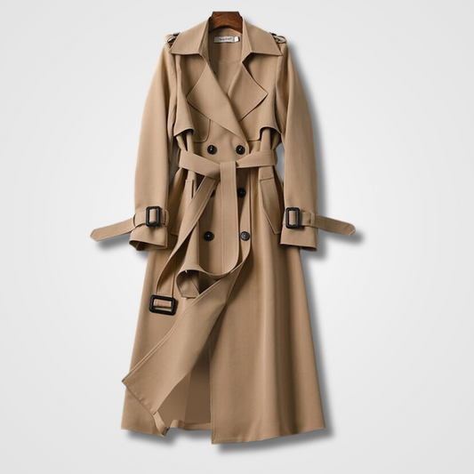 Trench-coat imperméable chic 