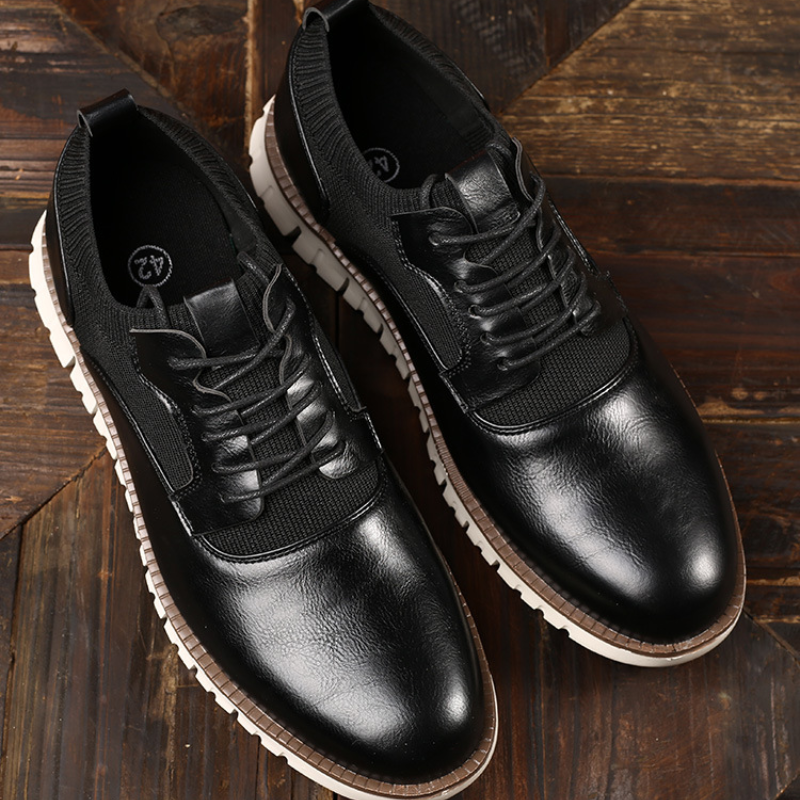 Zapatillas de piel auténtica Luca