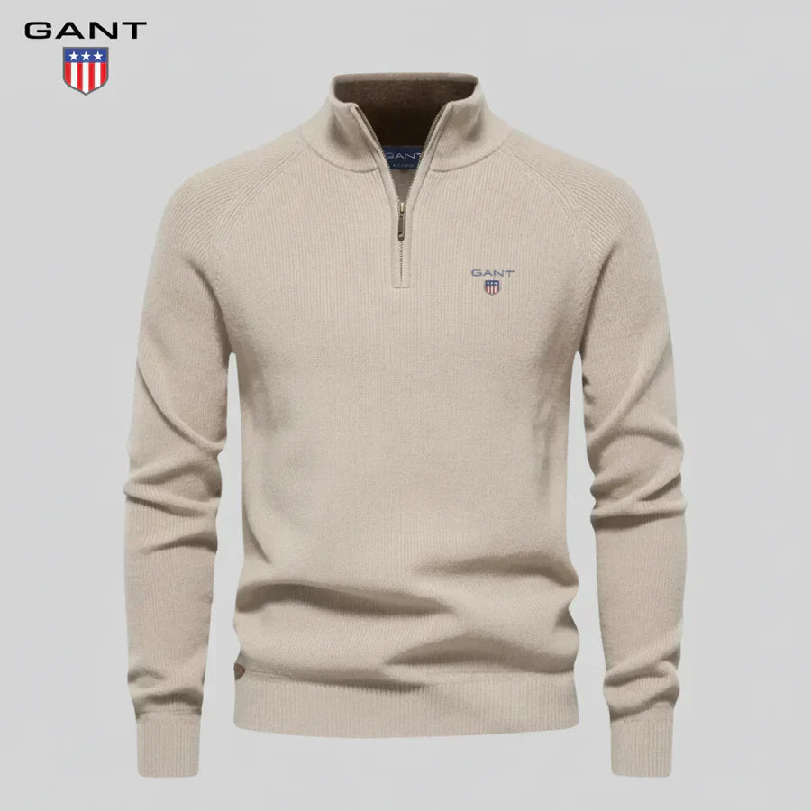 Half-Zip Knit | Timeless Smart Layer for Men