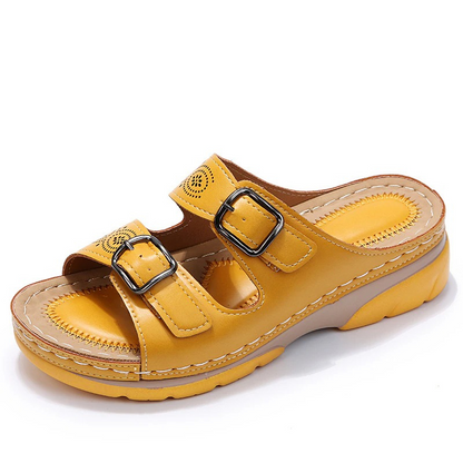 Clara | Orthopedic leather sandals