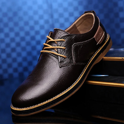 Zapatos de piel auténtica Lucas Wellington