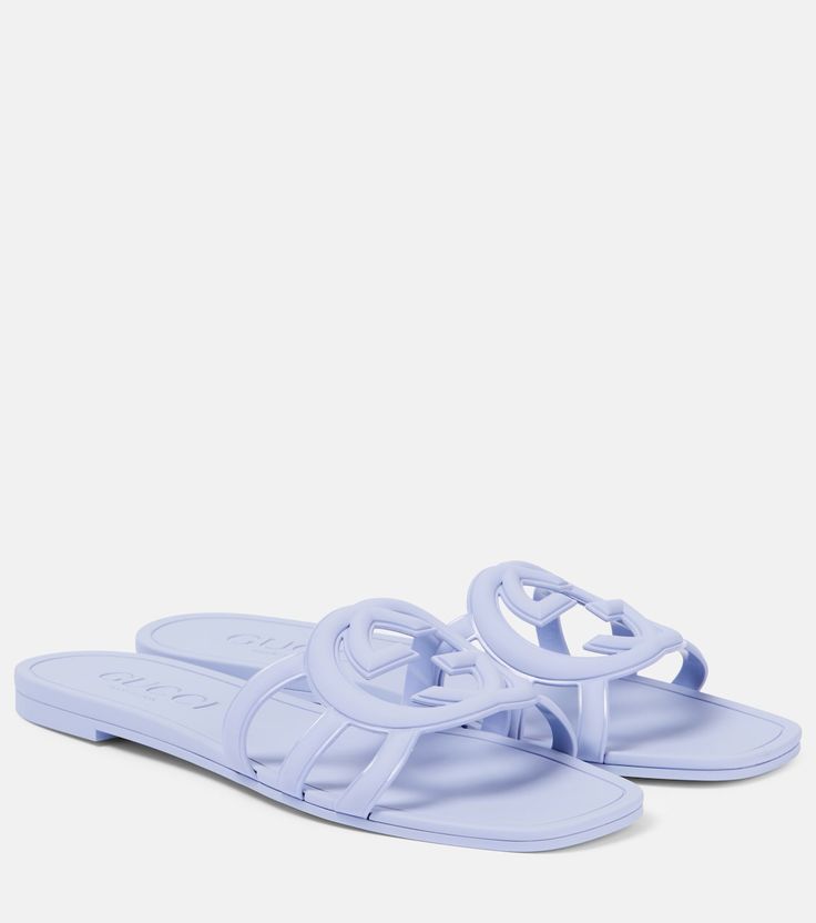 Interlocking G Cut-Out Slide Women Sandals