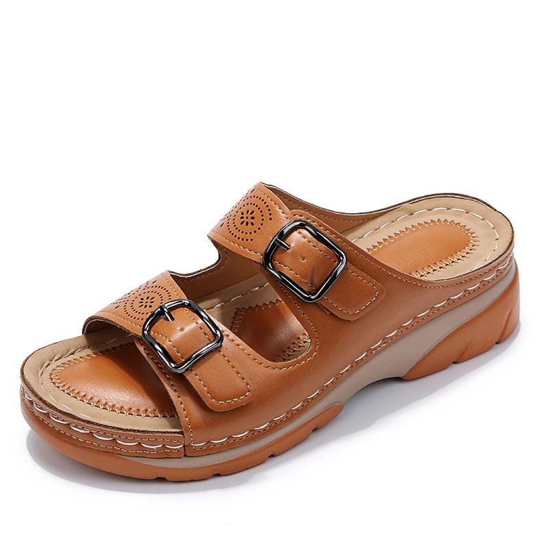 Clara | Orthopedic leather sandals