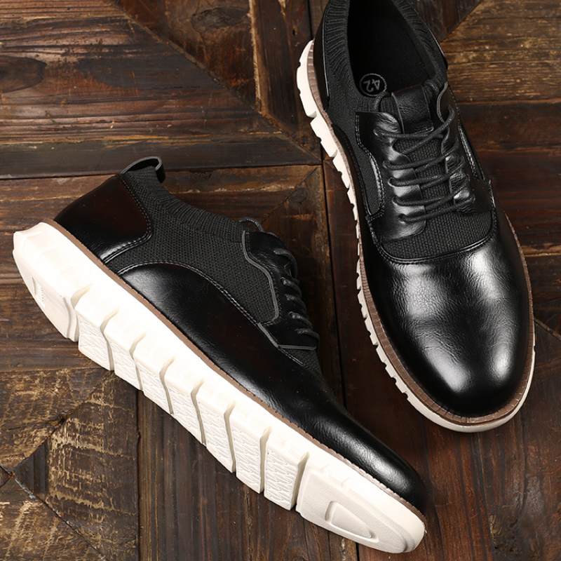 Zapatillas de piel auténtica Luca
