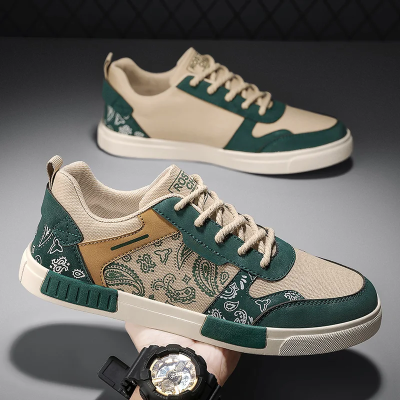 Hype Paisley Sneakers