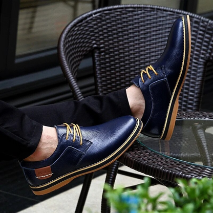 Zapatos de piel auténtica Lucas Wellington