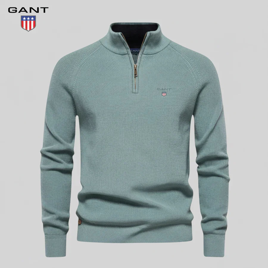 Half-Zip Knit | Timeless Smart Layer for Men