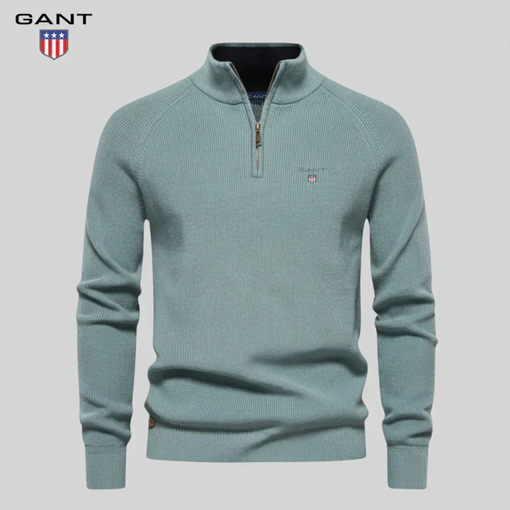Half-Zip Knit | Timeless Smart Layer for Men