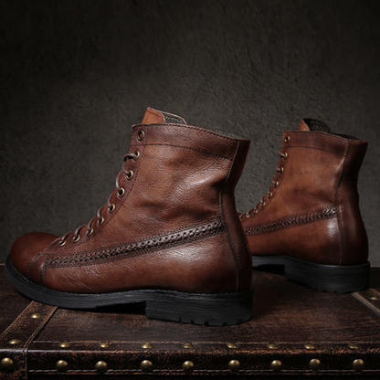 Botas de piel auténtica Torreto