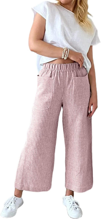 Meggy - linen trousers