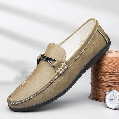 Zapatos de conducción de cuero genuino Riviera