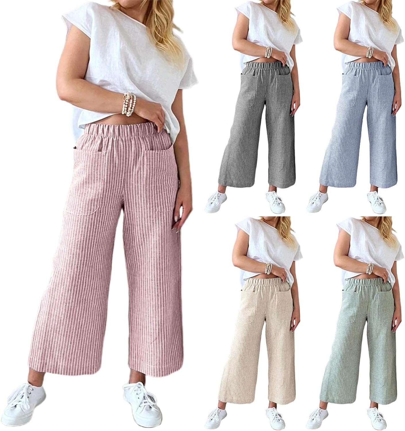 Meggy - linen trousers