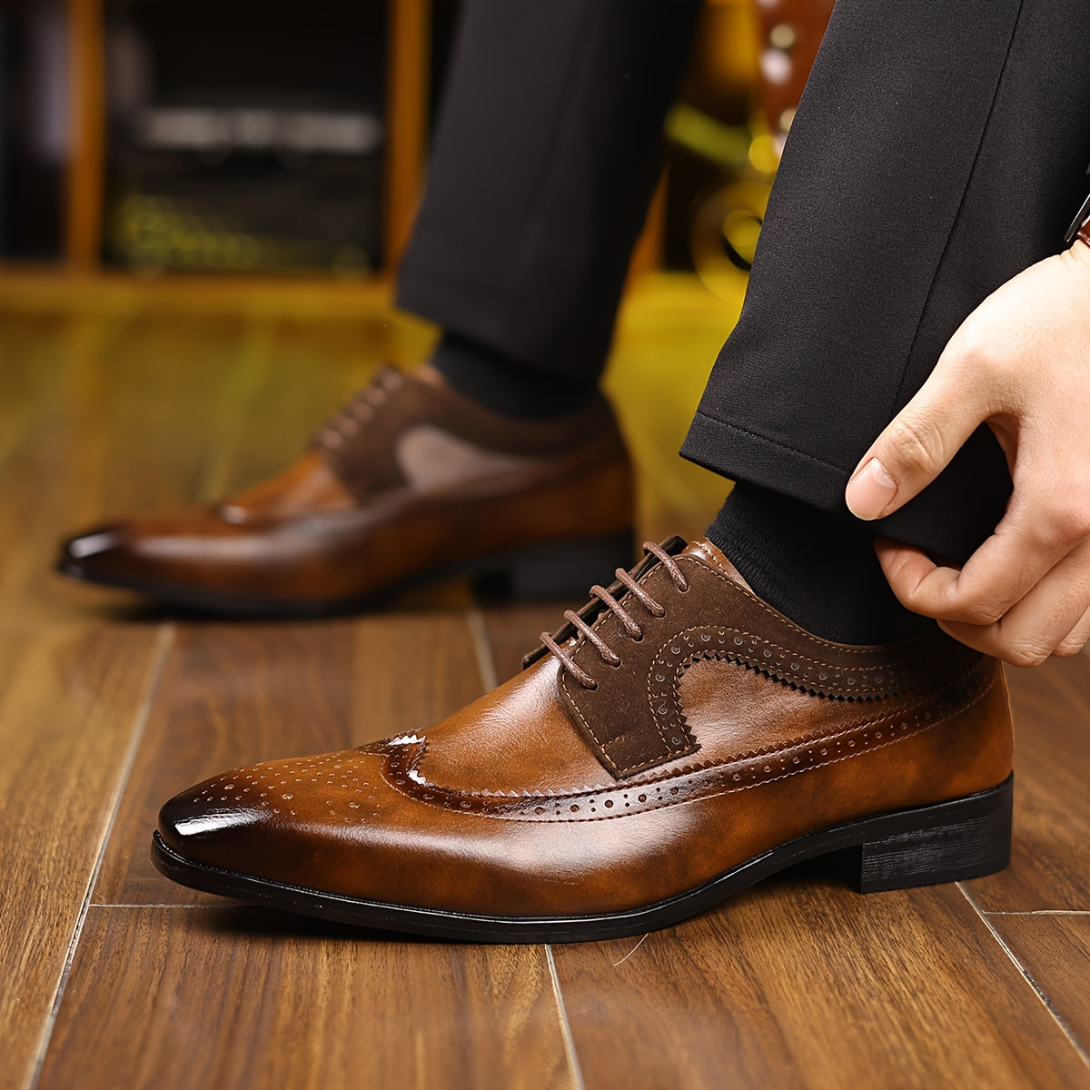 Zapatos de vestir Oxford Brogue Ravello