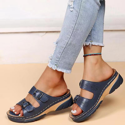 Clara | Orthopedic leather sandals