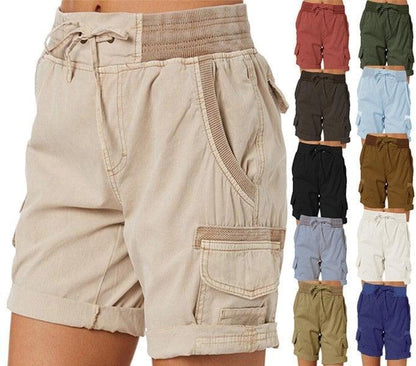 Short taille haute coupe décontractée Emily's Summer Breeze pour femme