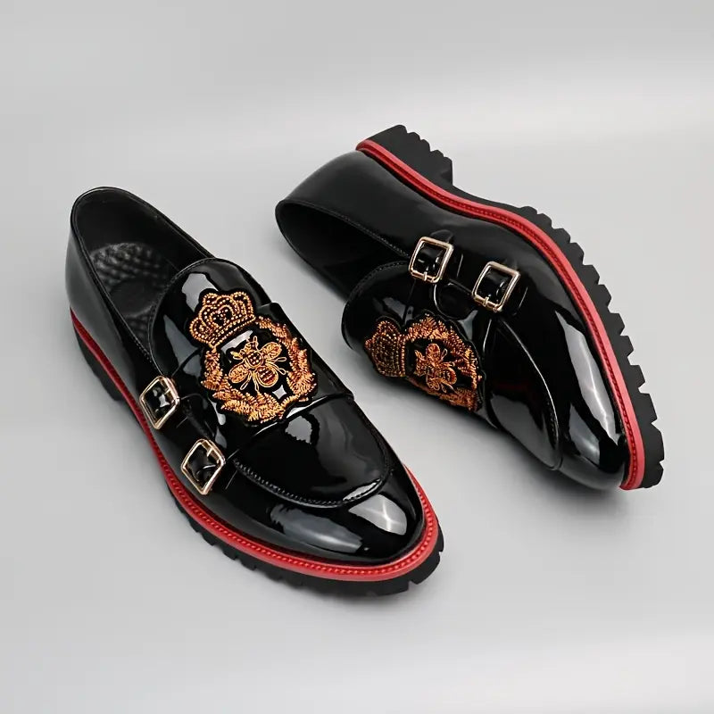 Royal Crest Patent Loafers