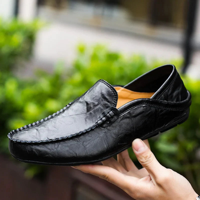 Mocasines de piel Veneto