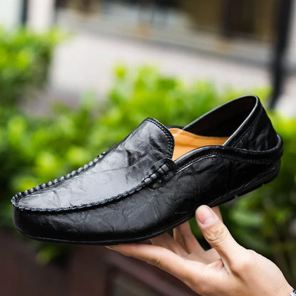 Mocasines de piel Veneto